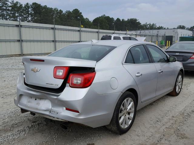 1G11F5SL7FF209001 - 2015 CHEVROLET MALIBU LTZ SILVER photo 4