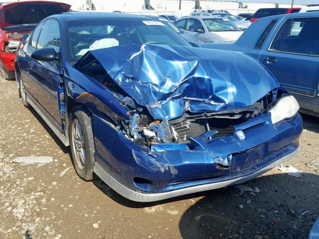 2G1WX12K139327648 - 2003 CHEVROLET MONTE CARL BLUE photo 1