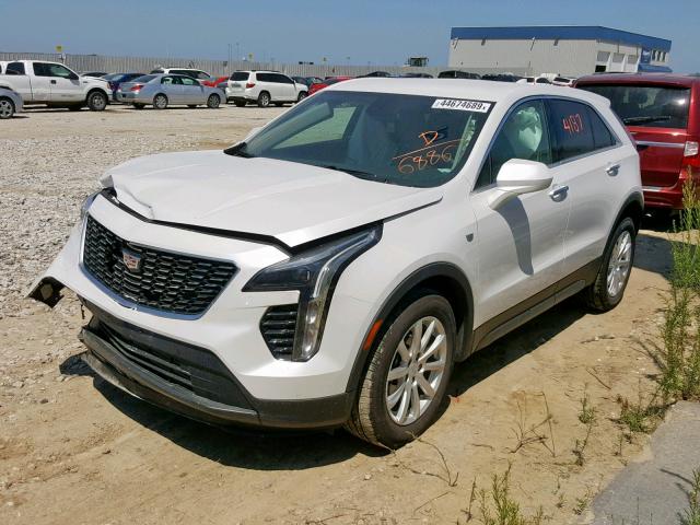 1GYFZBR41KF216886 - 2019 CADILLAC XT4 LUXURY WHITE photo 2