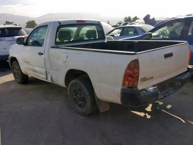 5TENX22N16Z270515 - 2006 TOYOTA TACOMA WHITE photo 3