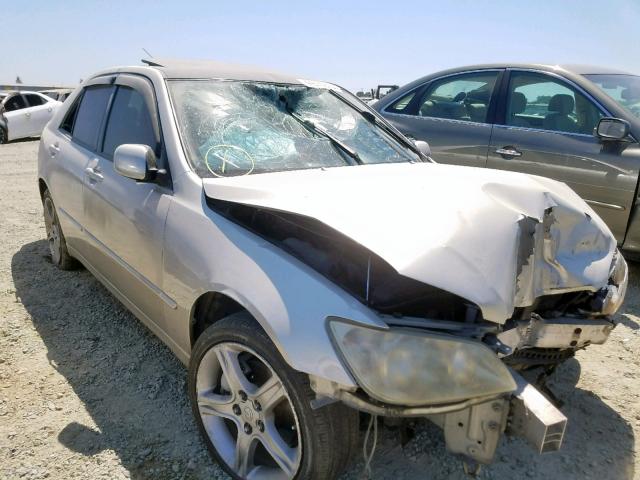 JTHBD192120055209 - 2002 LEXUS IS 300 SILVER photo 1