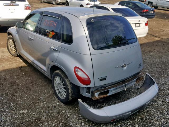 3A4FY58B27T606879 - 2007 CHRYSLER PT CRUISER SILVER photo 3