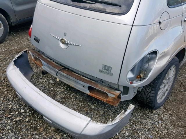 3A4FY58B27T606879 - 2007 CHRYSLER PT CRUISER SILVER photo 9