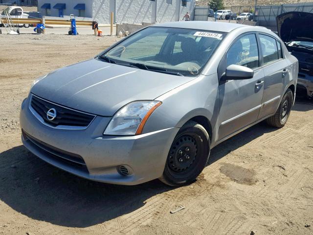 3N1AB6AP3CL745512 - 2012 NISSAN SENTRA 2.0 SILVER photo 2