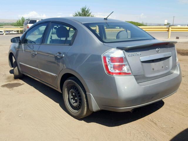 3N1AB6AP3CL745512 - 2012 NISSAN SENTRA 2.0 SILVER photo 3