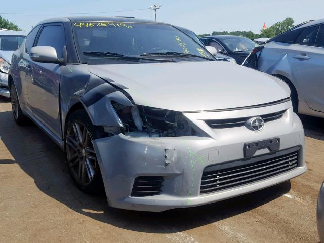JTKJF5C77D3066082 - 2013 TOYOTA SCION TC ნაცრისფერი ფოტო 1