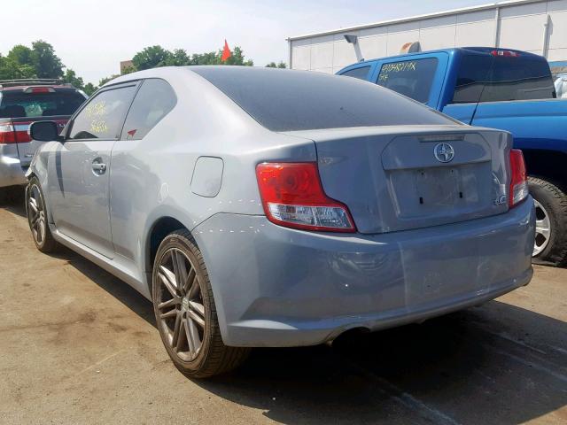 JTKJF5C77D3066082 - 2013 TOYOTA SCION TC ნაცრისფერი ფოტო 3