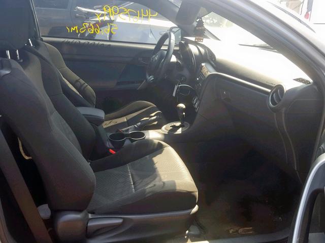 JTKJF5C77D3066082 - 2013 TOYOTA SCION TC ნაცრისფერი ფოტო 5