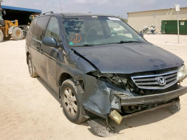 5FNRL18933B096039 - 2003 HONDA ODYSSEY EX GREEN photo 1