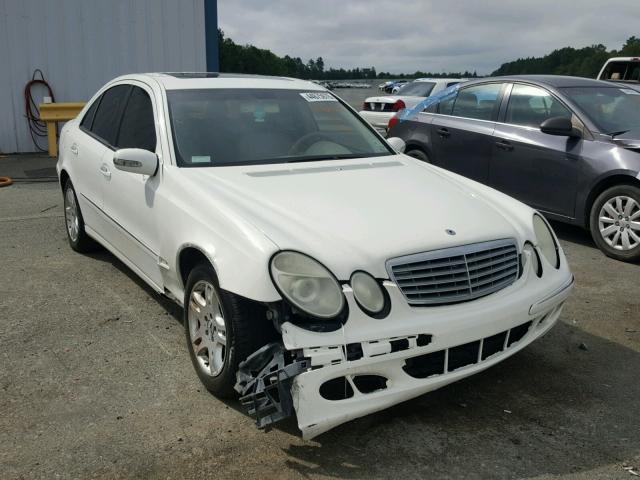 WDBUF65J73A232631 - 2003 MERCEDES-BENZ E 320 WHITE photo 1