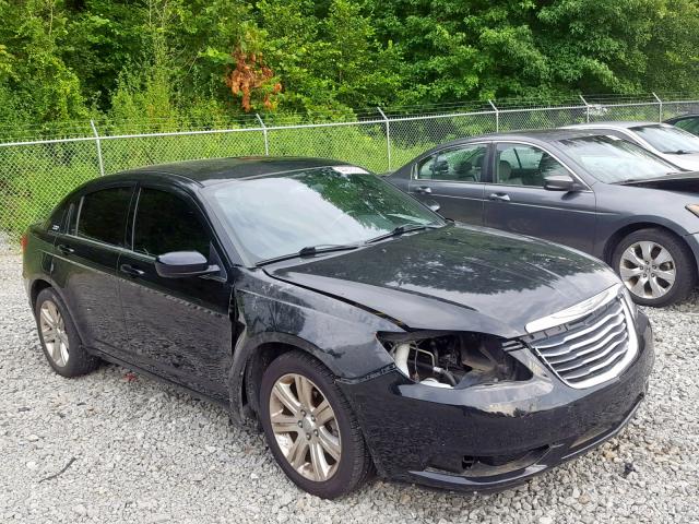 1C3CCBBB4CN267412 - 2012 CHRYSLER 200 TOURIN BLACK photo 1