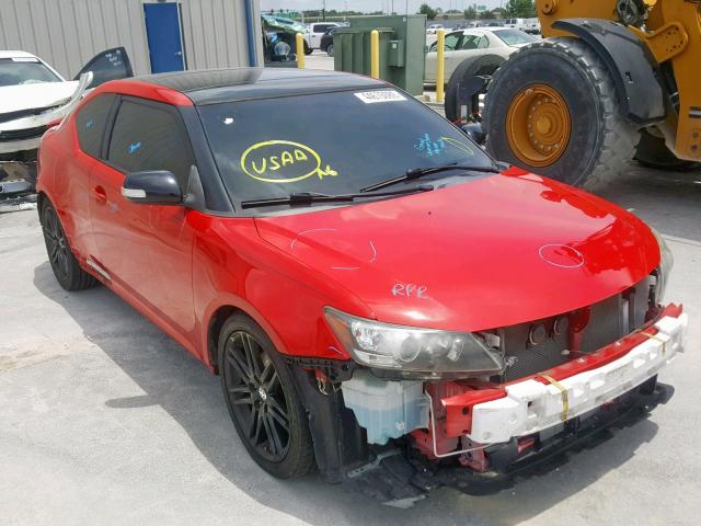 JTKJF5C74D3051815 - 2013 TOYOTA SCION TC წითელი ფოტო 1