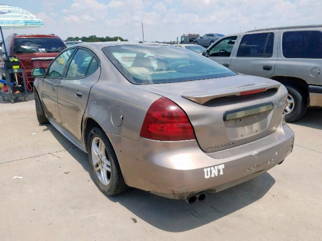 2G2WR554861203678 - 2006 PONTIAC GRAND PRIX GRAY photo 3