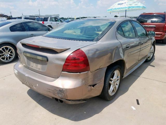 2G2WR554861203678 - 2006 PONTIAC GRAND PRIX GRAY photo 4