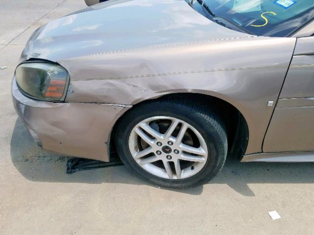 2G2WR554861203678 - 2006 PONTIAC GRAND PRIX GRAY photo 9