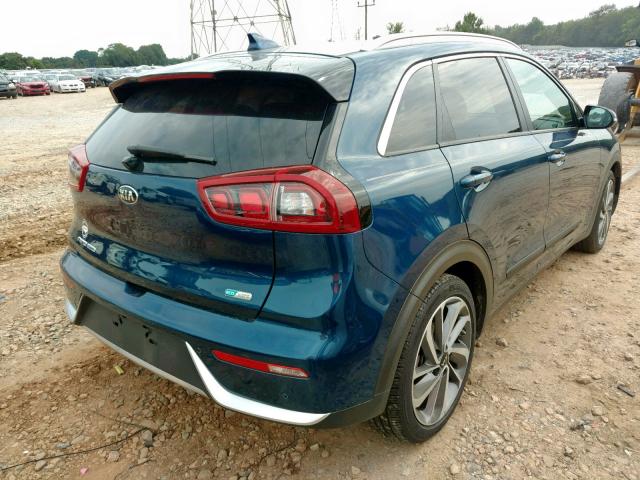 KNDCE3LC5H5038151 - 2017 KIA NIRO EX TO BLUE photo 4