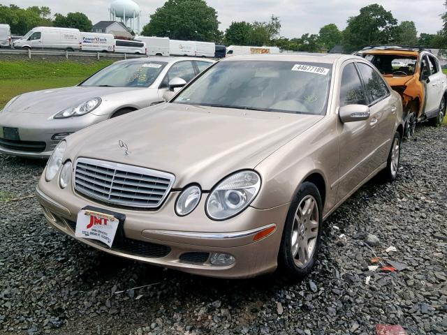 WDBUF82J65X166220 - 2005 MERCEDES-BENZ E 320 4MAT TAN photo 9