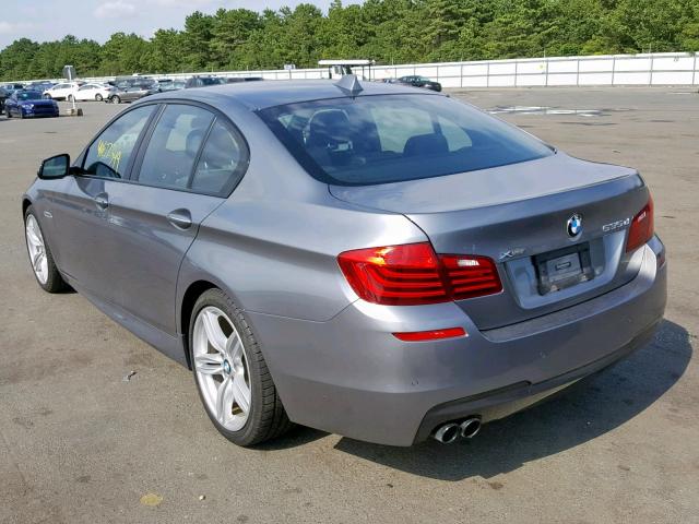 WBAFV3C5XGD687458 - 2016 BMW 535 D GRAY photo 3