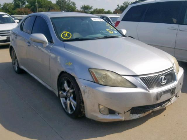 JTHBK262492085190 - 2009 LEXUS IS 250 SILVER photo 1