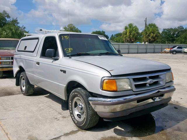 1FTCR10A0VUB86317 - 1997 FORD RANGER SILVER photo 1