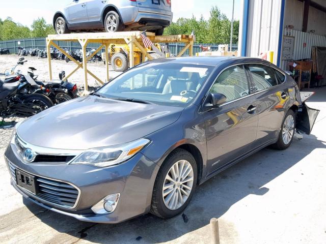 4T1BD1EB9DU012154 - 2013 TOYOTA AVALON HYB GRAY photo 2