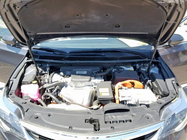 4T1BD1EB9DU012154 - 2013 TOYOTA AVALON HYB GRAY photo 7