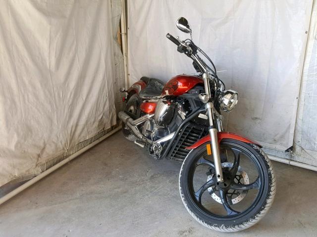 JYAVP33E3BA003154 - 2011 YAMAHA XVS1300 CU RED photo 1