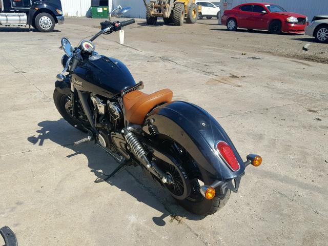 56KMSA001F3102166 - 2015 INDIAN MOTORCYCLE CO. SCOUT ABS BLACK photo 3