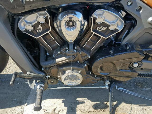 56KMSA001F3102166 - 2015 INDIAN MOTORCYCLE CO. SCOUT ABS BLACK photo 7