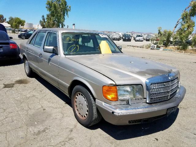 WDBCA39EXMA586649 - 1991 MERCEDES-BENZ 560 SEL TAN photo 1