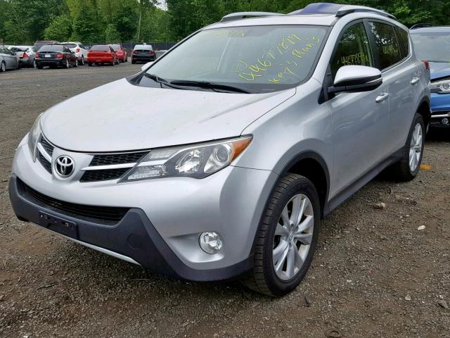 JTMDFREVXDD019226 - 2013 TOYOTA RAV4 LIMIT GRAY photo 2