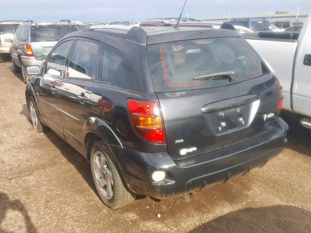 5Y2SM66865Z443625 - 2005 PONTIAC VIBE BLACK photo 3