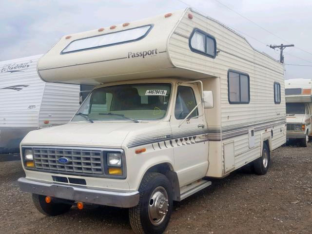 1FDKE30G1LHA87398 - 1990 FORD MOTORHOME WHITE photo 2