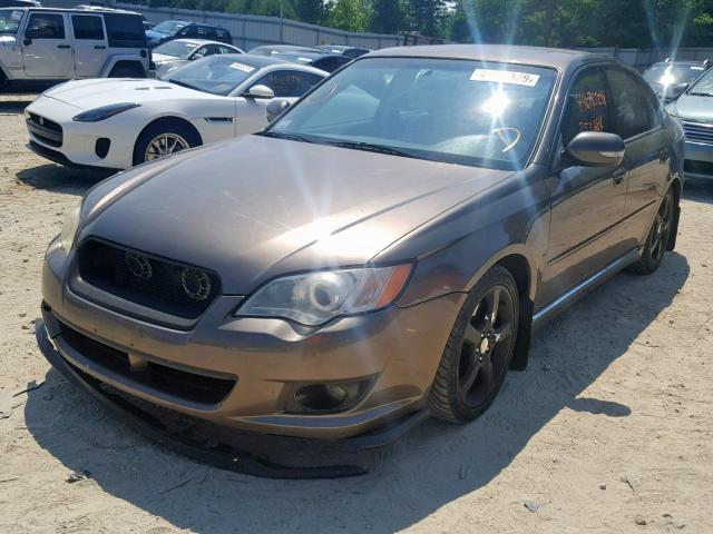 4S3BL856784218792 - 2008 SUBARU LEGACY 3.0 BROWN photo 2