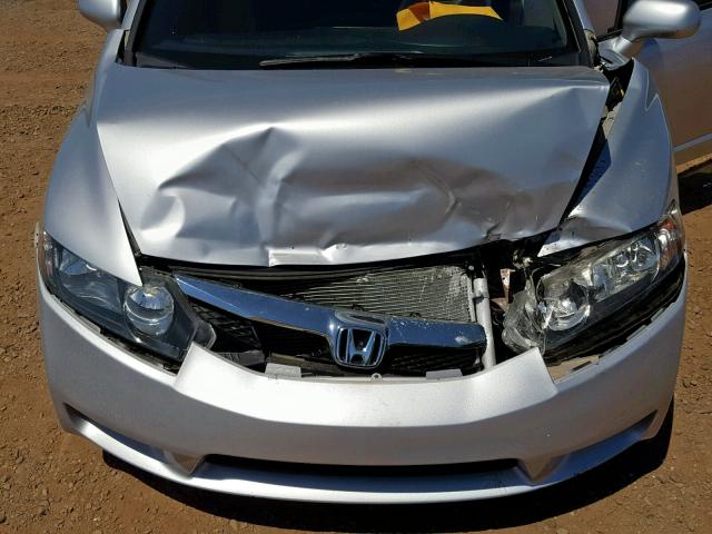 2HGFA1F60BH549660 - 2011 HONDA CIVIC LX-S Gümüş foto 7