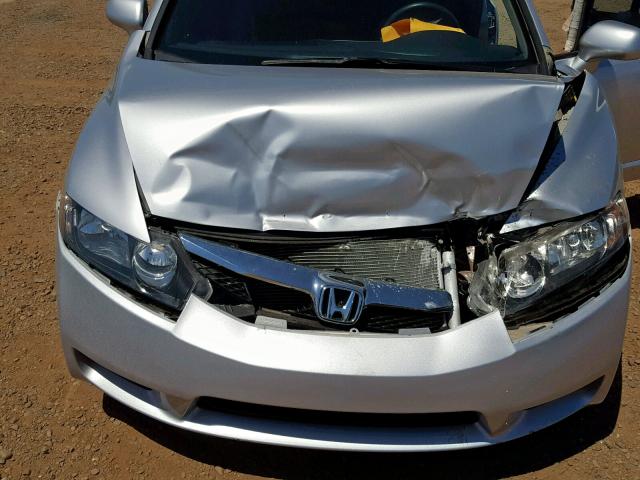 2HGFA1F60BH549660 - 2011 HONDA CIVIC LX-S Gümüş foto 9