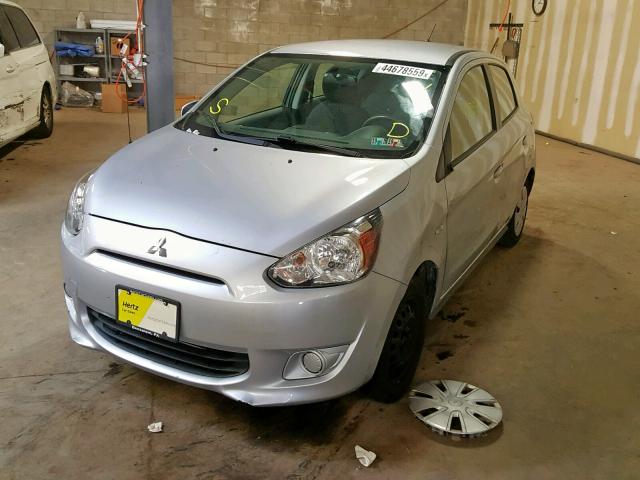 ML32A3HJ6FH048023 - 2015 MITSUBISHI MIRAGE DE SILVER photo 2