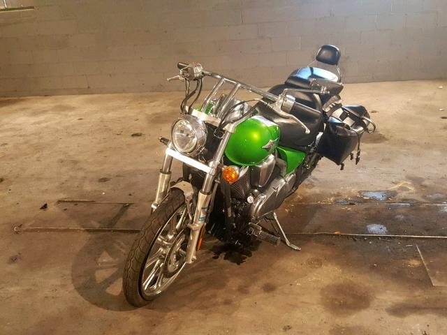 JKAVN2C148A019643 - 2008 KAWASAKI VN900 C GREEN photo 2