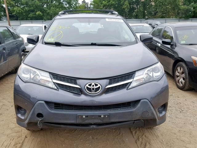 JTMBFREV0FJ016346 - 2015 TOYOTA RAV4 LE GRAY photo 9