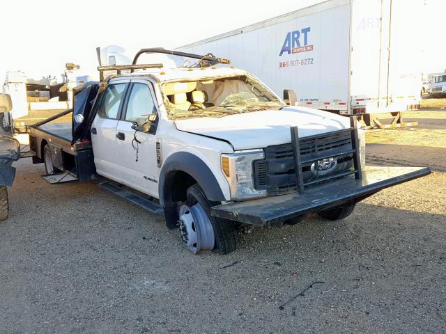 1FD0W5HT7JEC39961 - 2018 FORD F550 SUPER WHITE photo 1