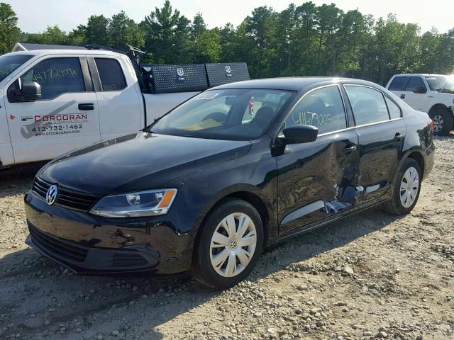 3VW2K7AJ0CM336071 - 2012 VOLKSWAGEN JETTA BASE 黑色 照片 2