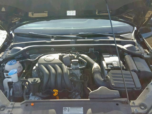 3VW2K7AJ0CM336071 - 2012 VOLKSWAGEN JETTA BASE 黑色 照片 7