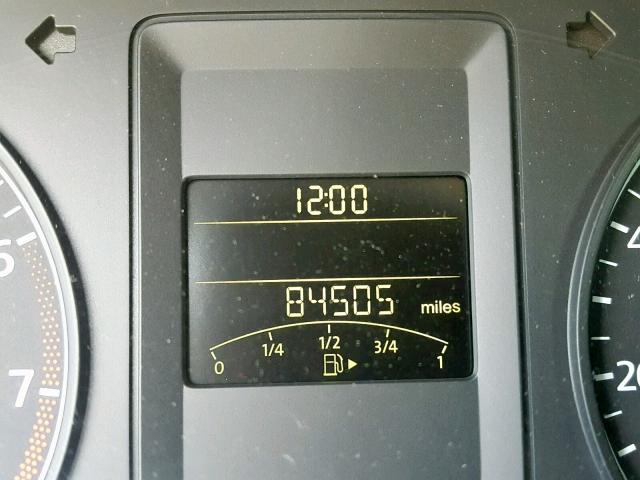 3VW2K7AJ0CM336071 - 2012 VOLKSWAGEN JETTA BASE 黑色 照片 8