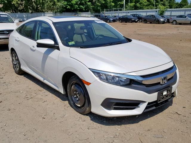 2HGFC2F72JH510088 - 2018 HONDA CIVIC EX WHITE photo 1