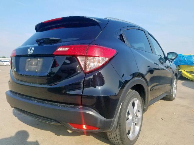 3CZRU5H76GM716882 - 2016 HONDA HR-V EXL BLACK photo 4