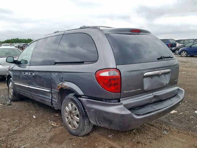 2C4GP54L64R518590 - 2004 CHRYSLER TOWN & COU GRAY photo 3