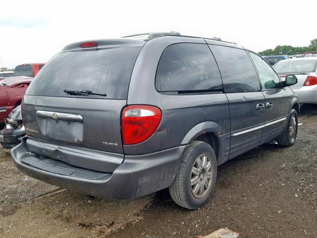 2C4GP54L64R518590 - 2004 CHRYSLER TOWN & COU GRAY photo 4