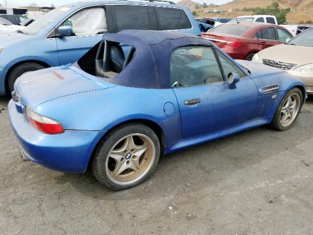 WBSCK9342YLC92332 - 2000 BMW M ROADSTER BLUE photo 4