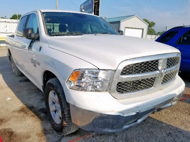 1C6RR7LTXKS649573 - 2019 RAM 1500 CLASS WHITE photo 1