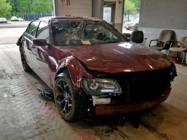 2C3CCABG1KH637941 - 2019 CHRYSLER 300 S RED photo 1